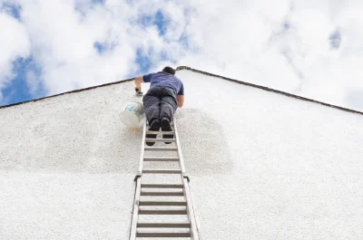Peinture extérieure à Blessac — façades et ravalement